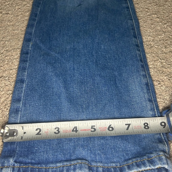 Forever 21 Blue Ripped Straight Leg Jeans - Picture 6 of 7